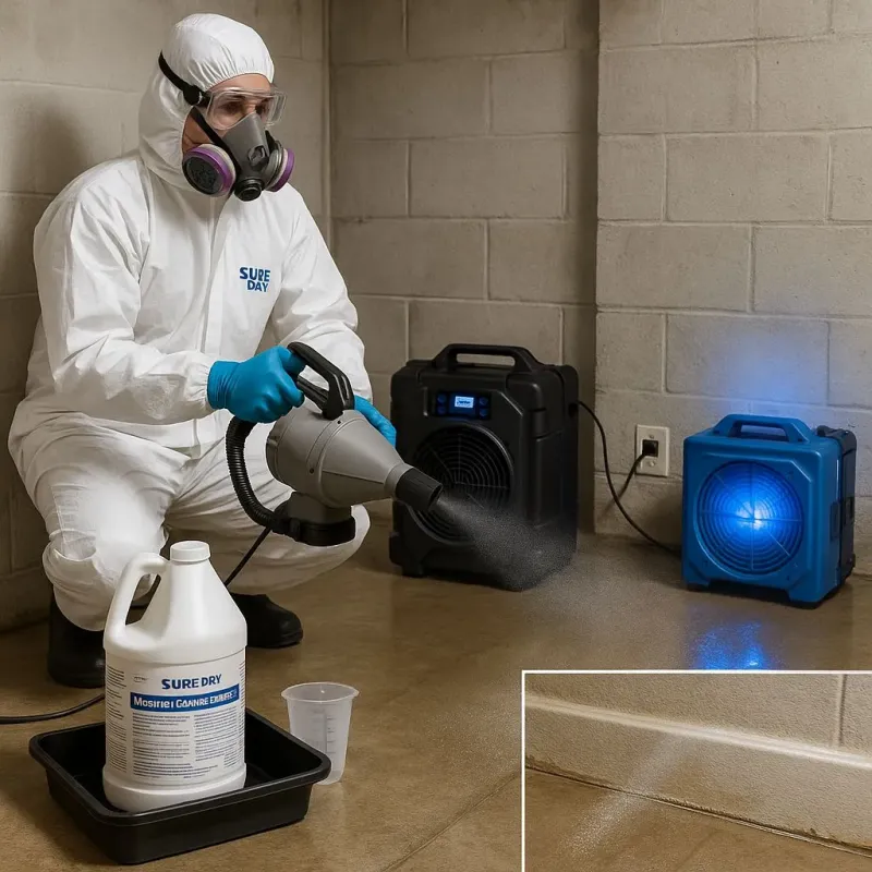 Sanitization and Odor Removal process in Richwood, TX