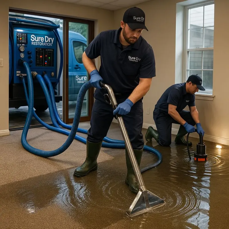 Water Extraction and Removal process in Richwood, TX